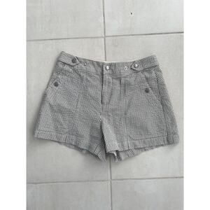 Rag & Bone Shorts Striped Seersucker Mid Rise